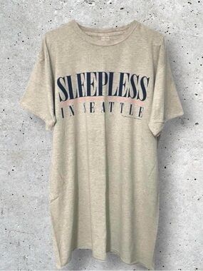 Vintage 1993 Sleepless In Seattle Romance/Comedy Tom Hanks Movie Promo T-Shirt